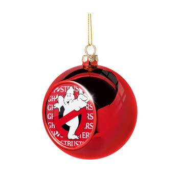 Ghostbusters, Christmas tree ball Red 8cm