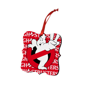 Ghostbusters, Στολίδι Χριστουγεννιάτικο στολίδι polygon ξύλινο 7.5cm