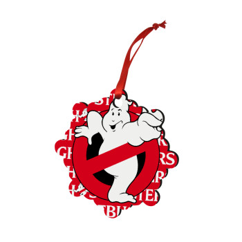 Ghostbusters, Στολίδι Χριστουγεννιάτικο στολίδι snowflake ξύλινο 7.5cm