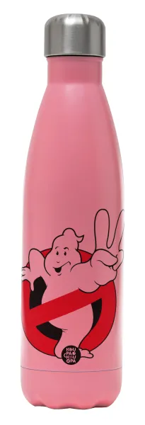 Ghostbusters — Metal mug thermos Pink Mat (Stainless steel), double wall, 500ml