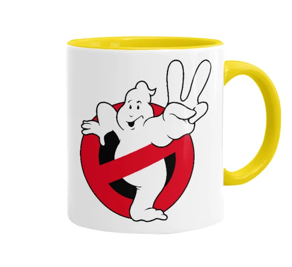 Ghostbusters — Mug colored yellow, ceramic, 330ml