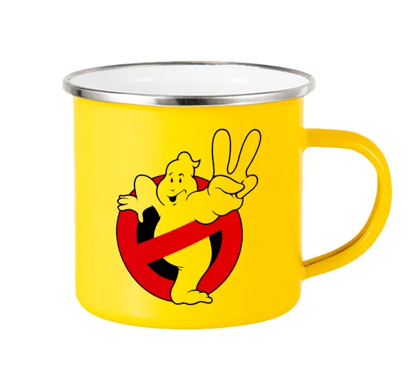 Ghostbusters — Yellow Enamel Metallic Cup 360ml