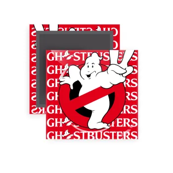 Ghostbusters, Μαγνητάκι ψυγείου τετράγωνο διάστασης 5x5cm