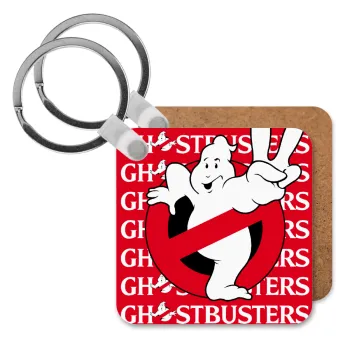 Ghostbusters, Μπρελόκ Ξύλινο τετράγωνο MDF
