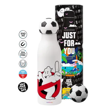 Ghostbusters, Soccer Metal mug thermos, double wall, 550ml
