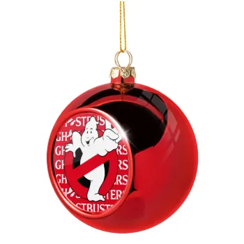 Ghostbusters, Christmas tree ball Red 8cm