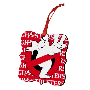 Ghostbusters, Στολίδι Χριστουγεννιάτικο στολίδι polygon ξύλινο 7.5cm