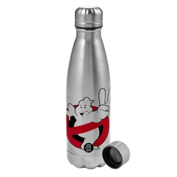 Ghostbusters, Metallic water bottle, stainless steel, 750ml