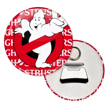 Ghostbusters, Μαγνητάκι και ανοιχτήρι μπύρας στρογγυλό διάστασης 5,9cm