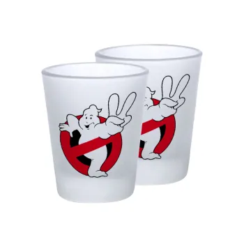 Ghostbusters, Σφηνοπότηρα γυάλινα 45ml του πάγου (2 τεμάχια)