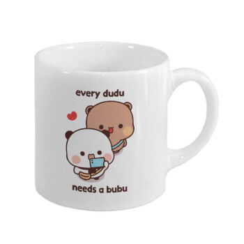 Every Dudu needs a bubu, Κουπάκι κεραμικό, για espresso 150ml