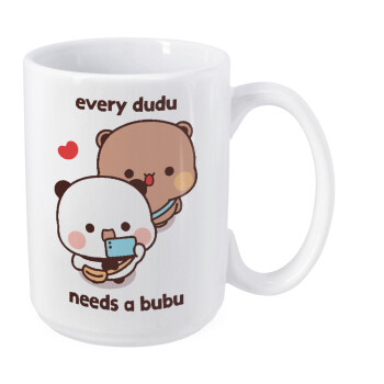 Every Dudu needs a bubu, Κούπα Mega, κεραμική, 450ml