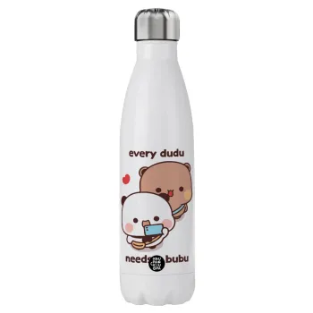 Every Dudu needs a bubu, Stainless steel, double-walled, 750ml