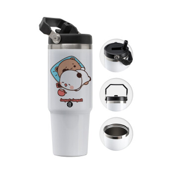 bubu + dudu, 30oz stainless Steel Tumbler with Handle