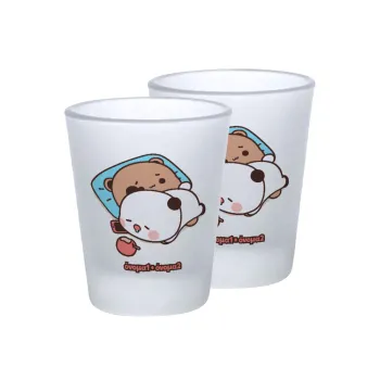 bubu + dudu, Σφηνοπότηρα γυάλινα 45ml του πάγου (2 τεμάχια)