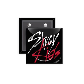 Stray Kids, Κονκάρδα παραμάνα τετράγωνη 5x5cm