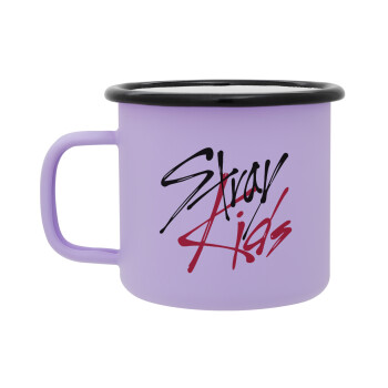 Stray Kids, Κούπα Μεταλλική εμαγιέ ΜΑΤ Light Pastel Purple 360ml