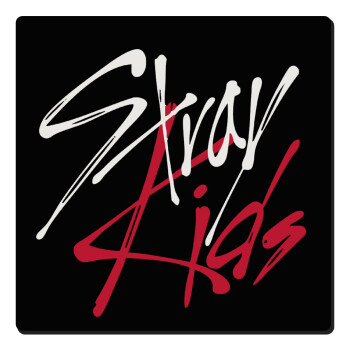 Stray Kids, Τετράγωνο μαγνητάκι ξύλινο 6x6cm