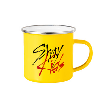Stray Kids, Yellow Enamel Metallic Cup 360ml