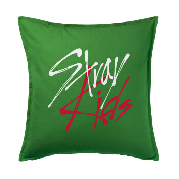 Stray Kids, Sofa cushion Green 50x50cm includes filling