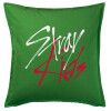 Sofa cushion Green 50x50cm includes filling