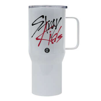Stray Kids, Mega Stainless steel Tumbler with lid, double wall 750L
