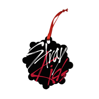 Stray Kids, Christmas ornament snowflake wooden 7.5cm