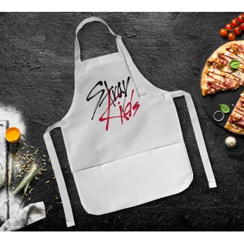 Stray Kids, Ποδιά Σεφ Ολόσωμη Παιδική (με ρυθμιστικά και 2 τσέπες)