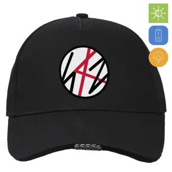 Stray Kids, Καπέλο Εργασίας & Δραστηριοτήτων με LED Φως - Ιδανικό για Νύχτα & Χαμηλό Φωτισμό (100% ΒΑΜΒΑΚΕΡΟ, ΕΝΗΛΙΚΩΝ, UNISEX)