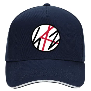 Stray Kids, DRILL Adult Ultimate Hat BLUE/WHITE, (100% COTTON, ADULT, UNISEX, ONE SIZE)