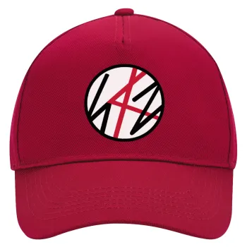 Stray Kids, Καπέλο Ενηλίκων Ultimate ΚΟΚΚΙΝΟ, (100% ΒΑΜΒΑΚΕΡΟ DRILL, ΕΝΗΛΙΚΩΝ, UNISEX, ONE SIZE)