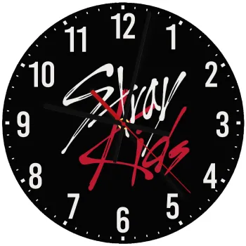 Stray Kids, Ρολόι τοίχου ξύλινο (30cm)