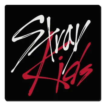 Stray Kids, Τετράγωνο μαγνητάκι ξύλινο 6x6cm