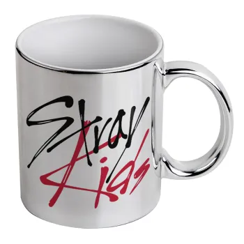 Stray Kids, Κούπα κεραμική, ασημένια καθρέπτης, 330ml