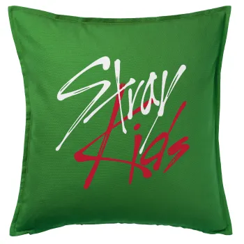 Stray Kids, Sofa cushion Green 50x50cm includes filling