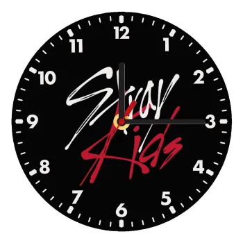Stray Kids, Ρολόι τοίχου ξύλινο (20cm)
