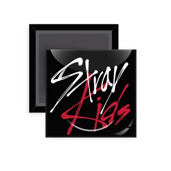Stray Kids, Μαγνητάκι ψυγείου τετράγωνο διάστασης 5x5cm