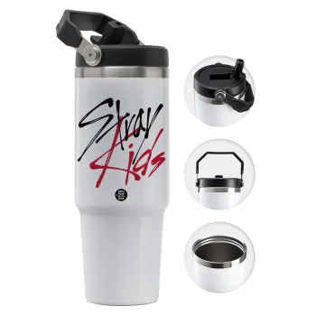 Stray Kids, Θερμός Ανοξείδωτο 30oz με χερούλι