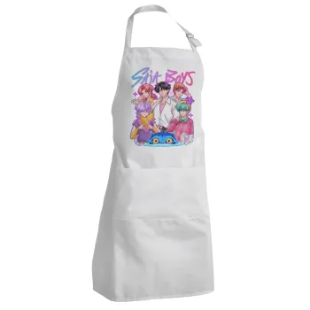 Huntrix Saja Boys, Ποδιά Σεφ Ολόσωμη Ενήλικων (με ρυθμιστικά και 2 τσέπες)