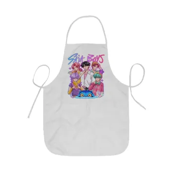 Huntrix Saja Boys, Ποδιά Σεφ ολόσωμη κοντή  Παιδική (44x62cm)