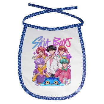 Huntrix Saja Boys, Σαλιάρα μωρού αλέκιαστη με κορδόνι Μπλε