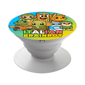 Italian Brainrot friends, Phone Holders Stand  Λευκό Βάση Στήριξης Κινητού στο Χέρι