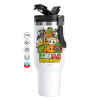 Mega Stainless steel Tumbler with lid, double wall 1,2L