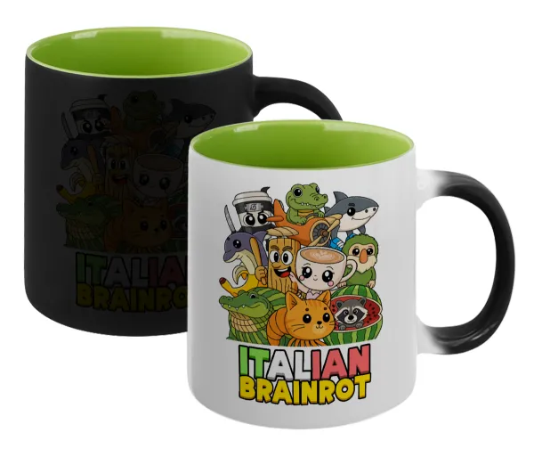 Italian Brainrot friends — Μαγική εσωτερικό πράσινη