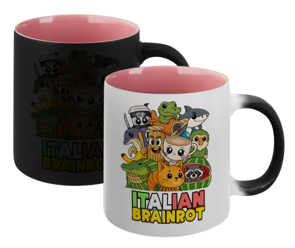 Italian Brainrot friends — Μαγική εσωτερικό ΡΟΖ