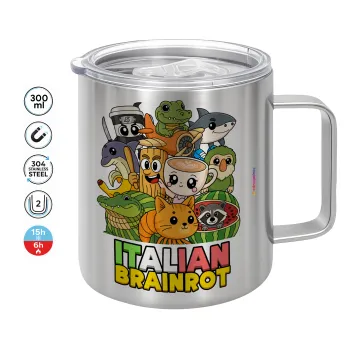 Italian Brainrot friends, Κούπα Ανοξείδωτη διπλού τοιχώματος 300ml