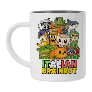 Italian Brainrot friends, Κούπα Ανοξείδωτη διπλού τοιχώματος 300ml