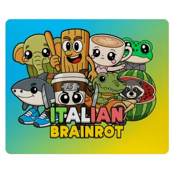 Italian Brainrot friends, Mousepad ορθογώνιο 23x19cm