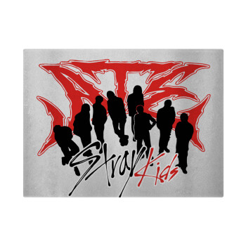 Stray Kids Boy band, Επιφάνεια κοπής γυάλινη (38x28cm)