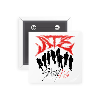 Stray Kids Boy band, Κονκάρδα παραμάνα τετράγωνη 5x5cm